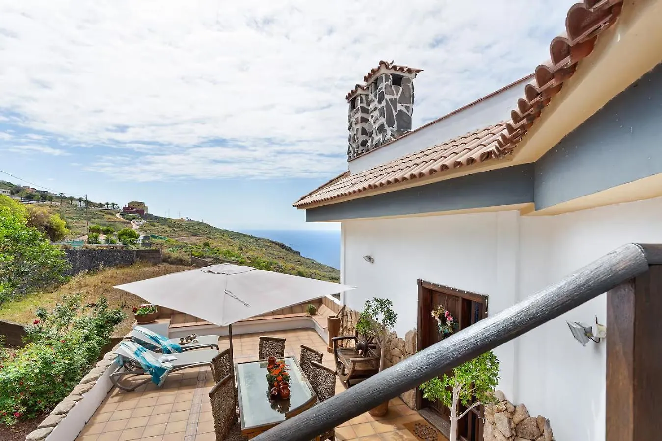 Amazing Country House With Ocean View, Cueva De La Arena غاراتْشيكو بيت للعطل