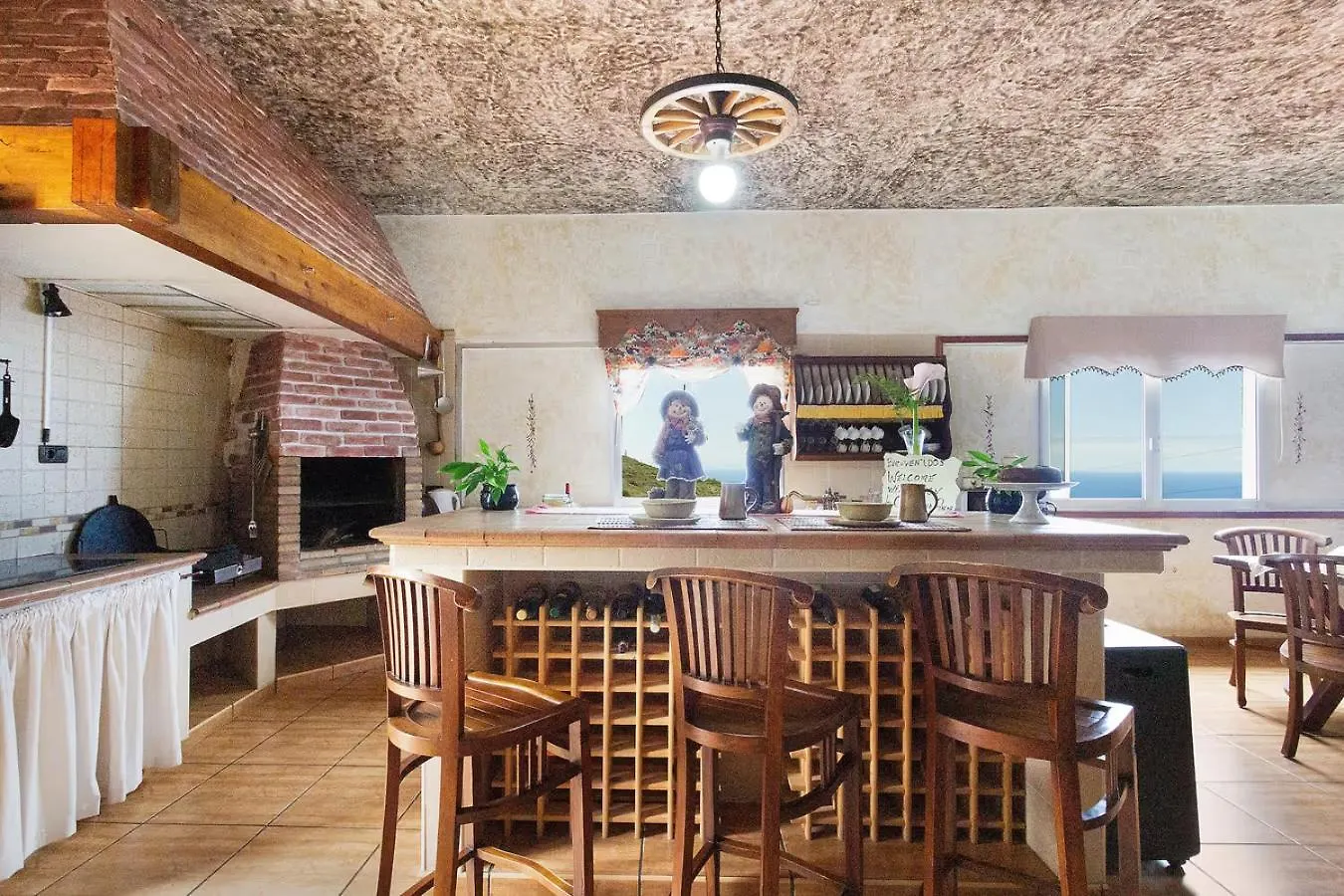 بيت للعطل Amazing Country House With Ocean View, Cueva De La Arena غاراتْشيكو إسبانيا